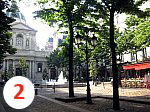 La place de la Sorbonne